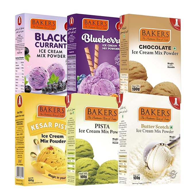 Bakers Flavors Cream Powder Combo